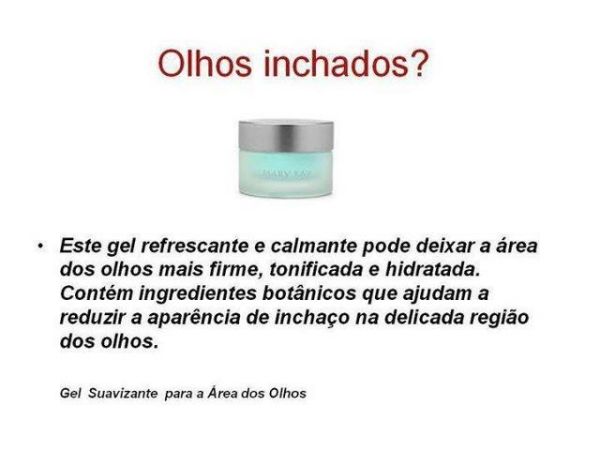 Gel Suavizante para a Area dos Olhos